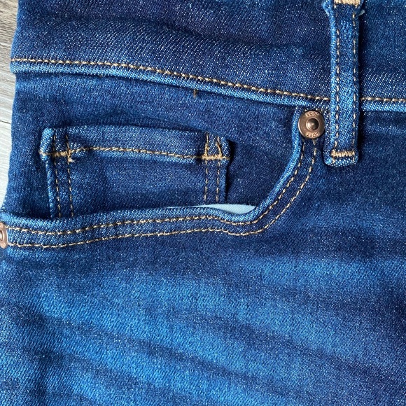 LOFT Women’s Deep Blue Sculpt Jeggins Skinny Jeans Size 2P - Picture 4 of 12